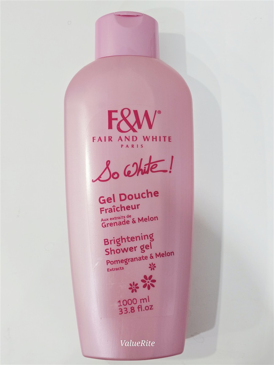 Fair & White Shower Gel 1000ml