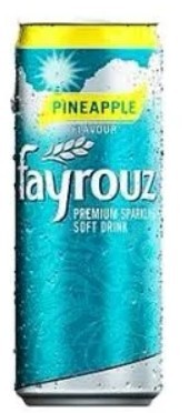 Fayrouz Sparkling drink - Pineapple — 1 pcs