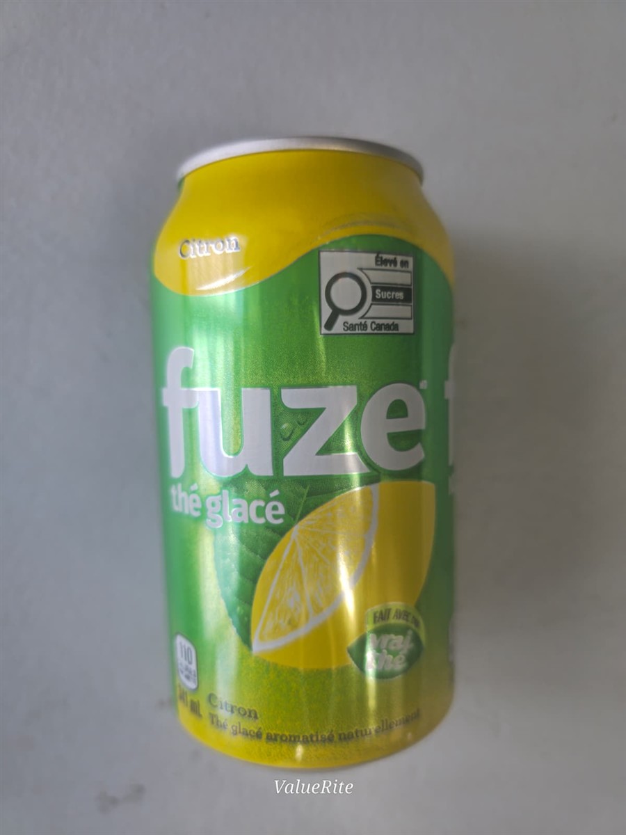 Fuze Iced Tea — Lemon