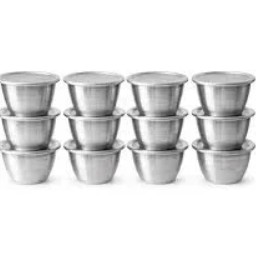 MoiMoi Plate (Cups with lid) - MoinMoin — 12 pack