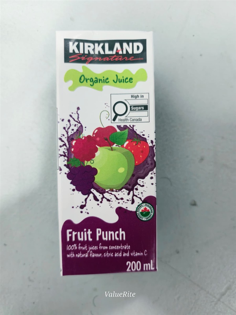 Organic Juice - Fruit Punch