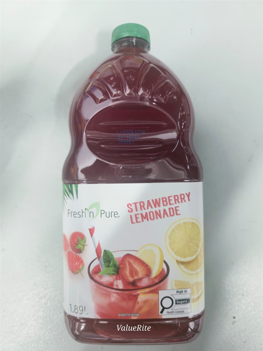 Strawberry Lemonade Juice