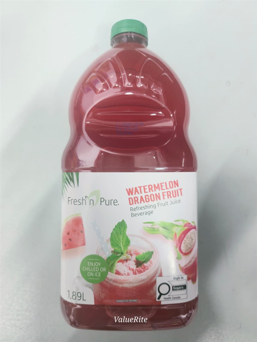 Watermelon Dragon Fruit Juice